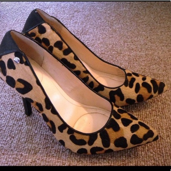 Calvin Klein Shoes - 🔥Calvin Klein leopard heels 🔥